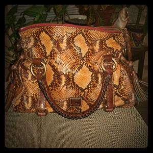 Dooney & Bourke Snakeskin Florentine Satchel